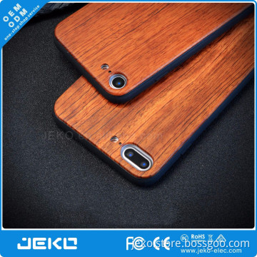 Good quality real wood mobile phone flip cover for iphone 7 7plus